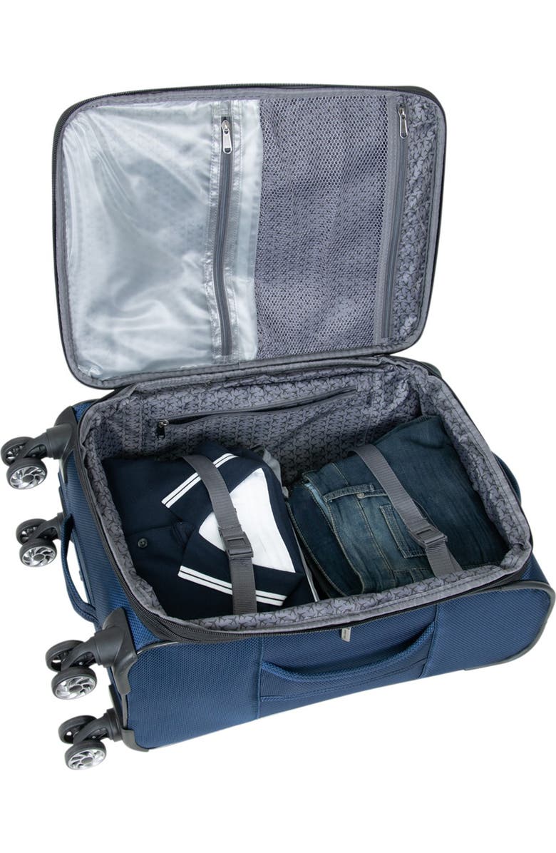 Kenneth Cole Reaction Rugged Roamer 20" Lightweight Dobby Softside Expandable 8-Wheel Spinner Carry-On Luggage, Alternate, color,