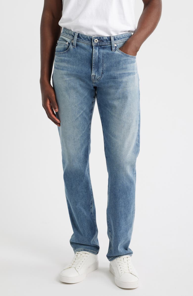 AG Everett Slim Straight Leg Jeans, Main, color, Alameda