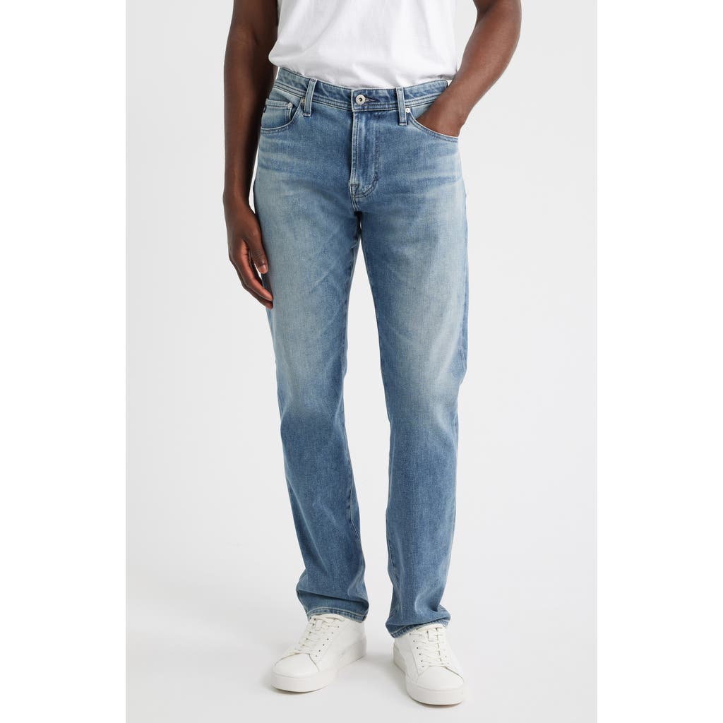 Ag Everett Slim Straight Leg Jeans In Blue