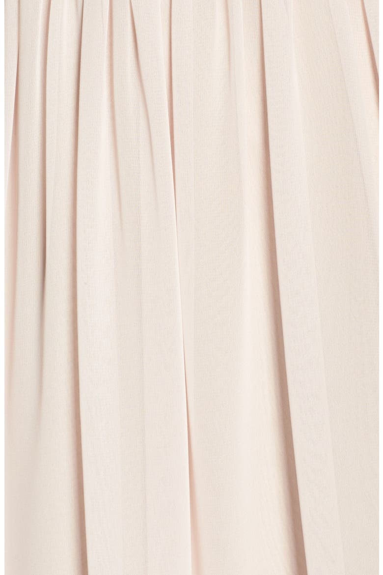 Lace & Chiffon Halter Gown, Alternate, color, ROSE/ BLUSH/ CASHMERE