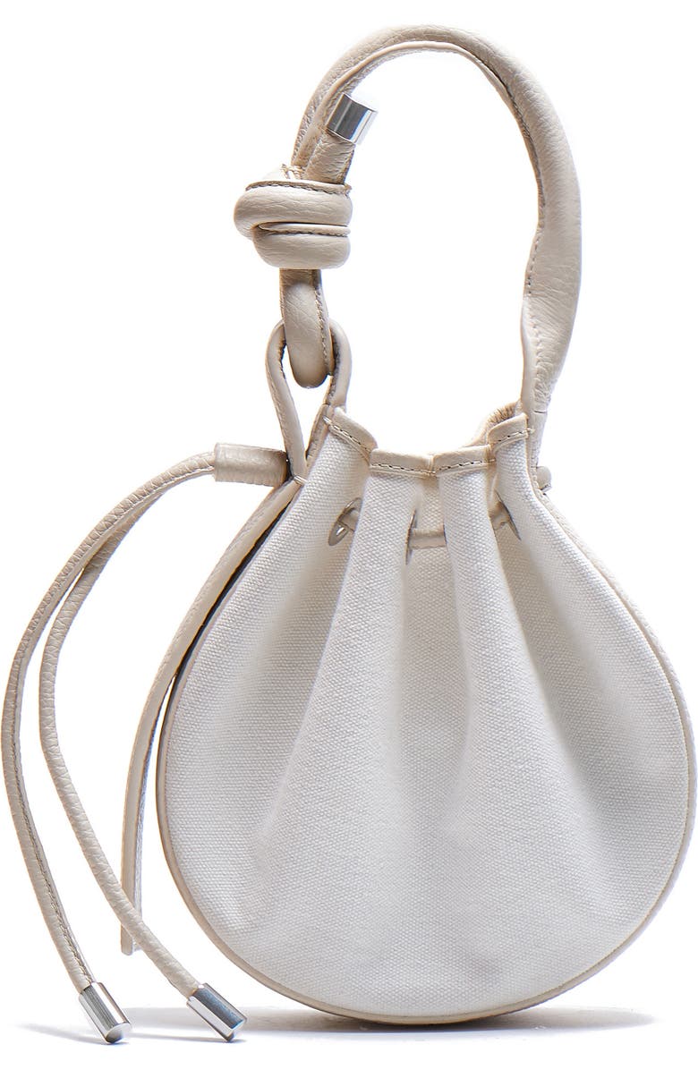 behno Mini Ina Canvas Crossbody Bucket Bag, Main, color,