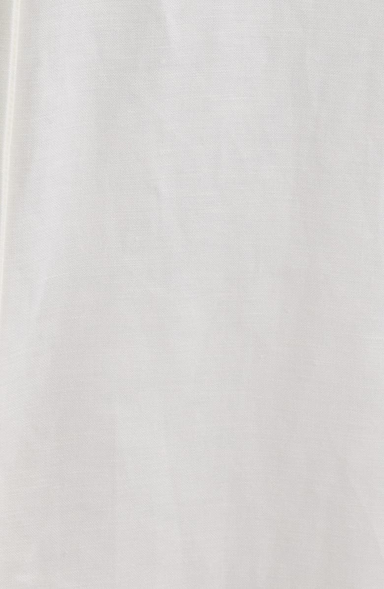 Anne Klein Belted Linen Blend Midi Shirtdress, Alternate, color,