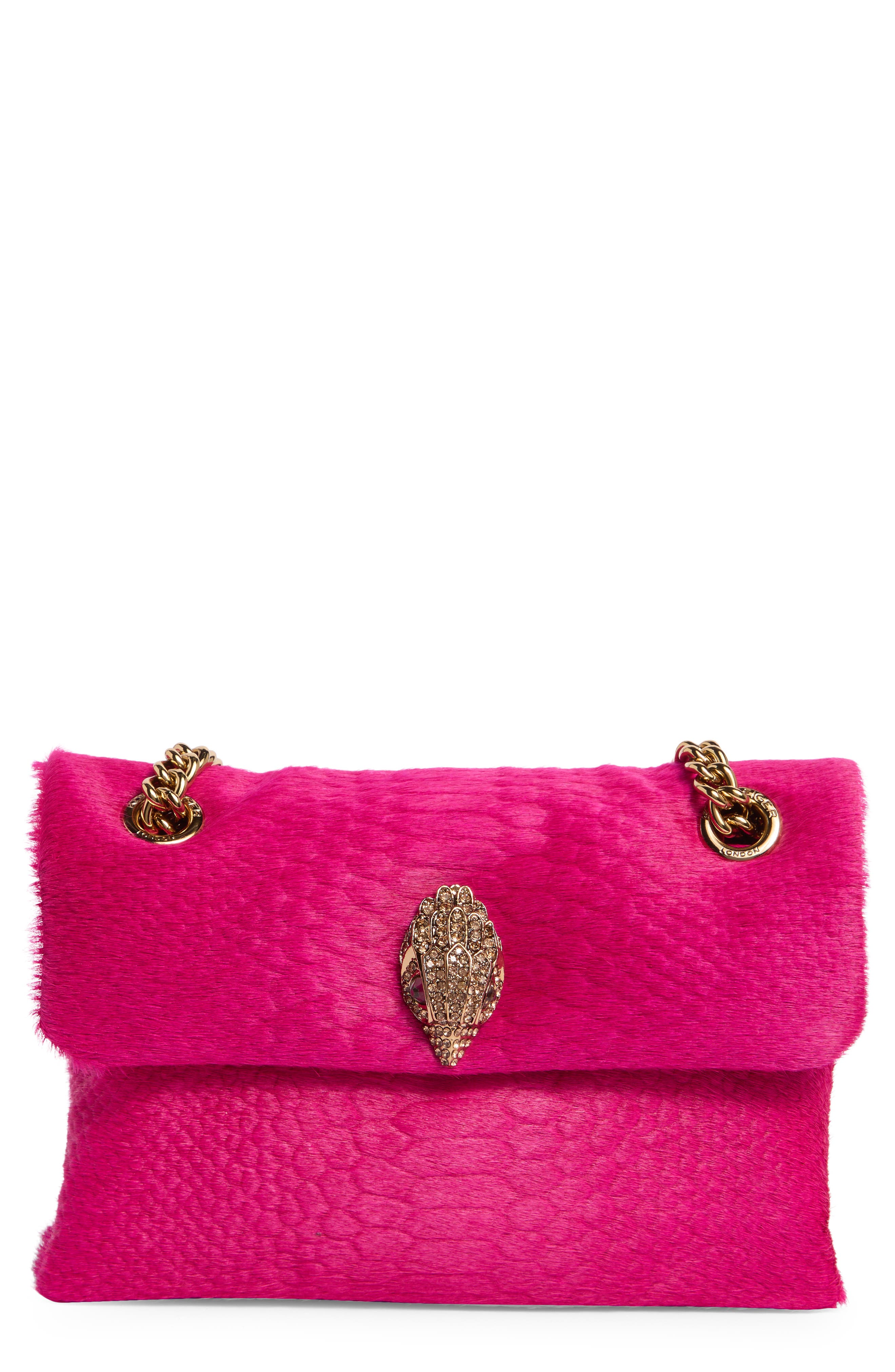 Kurt Geiger London Mini Kew Genuine Calf Hair Crossbody Bag