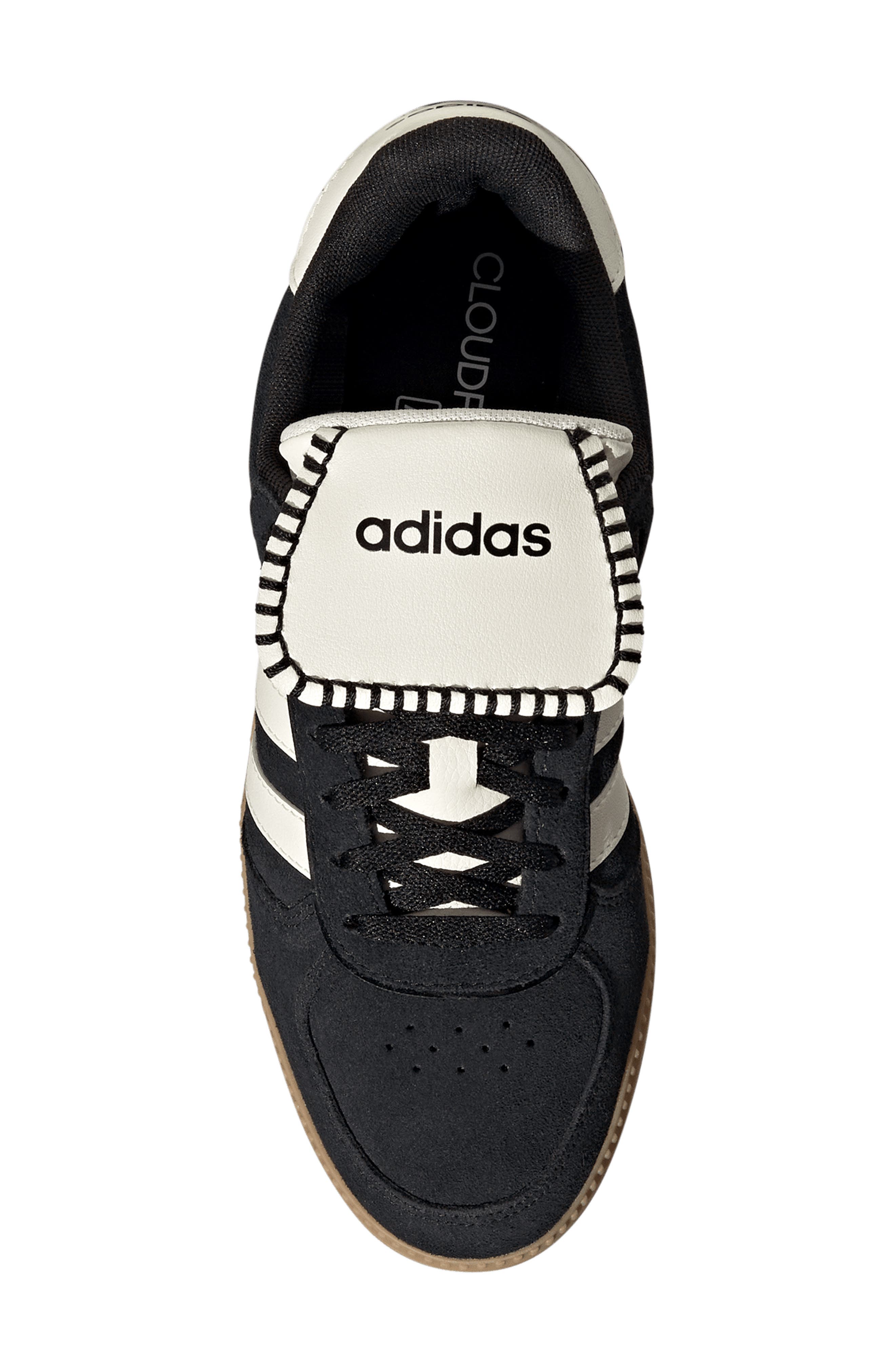 adidas Breaknet Sleek Sneaker, Alternate, color, Black/ Off White/ Black