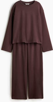 H&M 2-piece Cotton Sweatshirt And Sweatpants Set