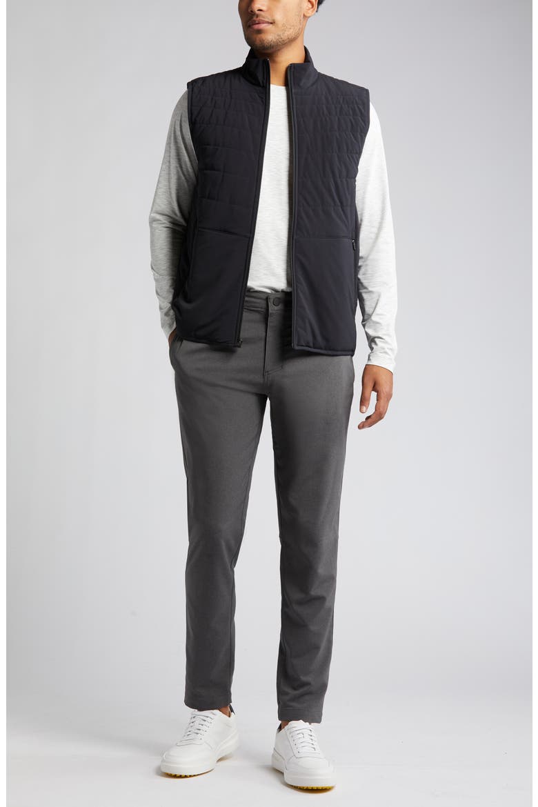 Raid Quilted Insulated Vest, Alternate, color, BLACK