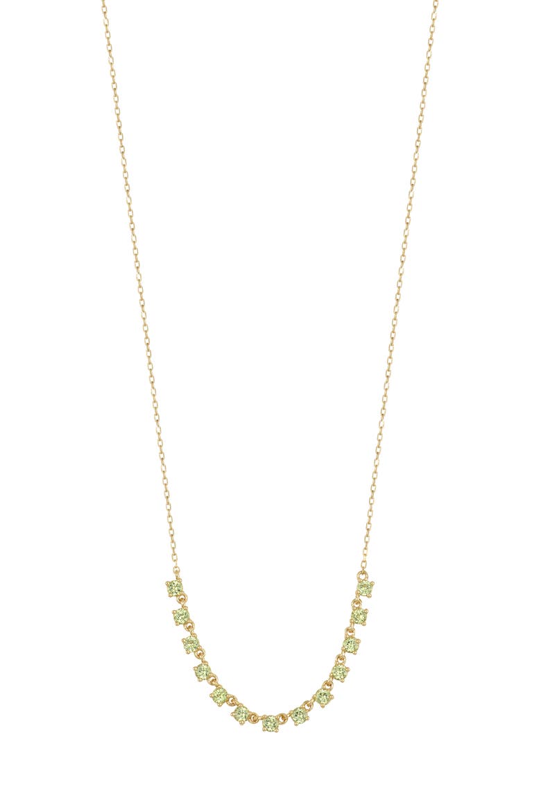 14K Gold Frontal Necklace (Nordstrom Exclusive), Main, color, 14K YELLOW GOLD