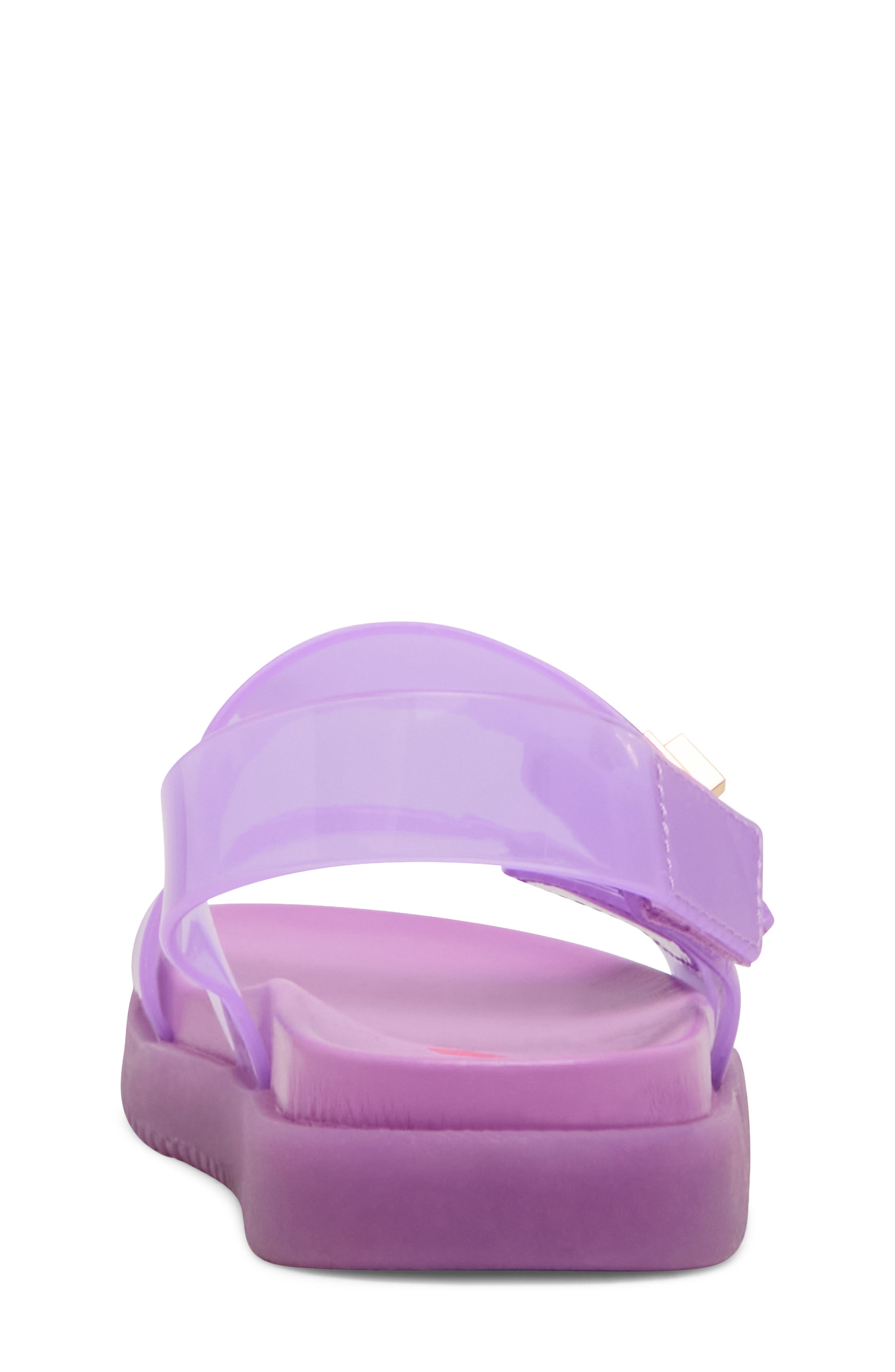 Steve Madden Kids' JMona Slingback Jelly Sandal, Alternate, color, Purple