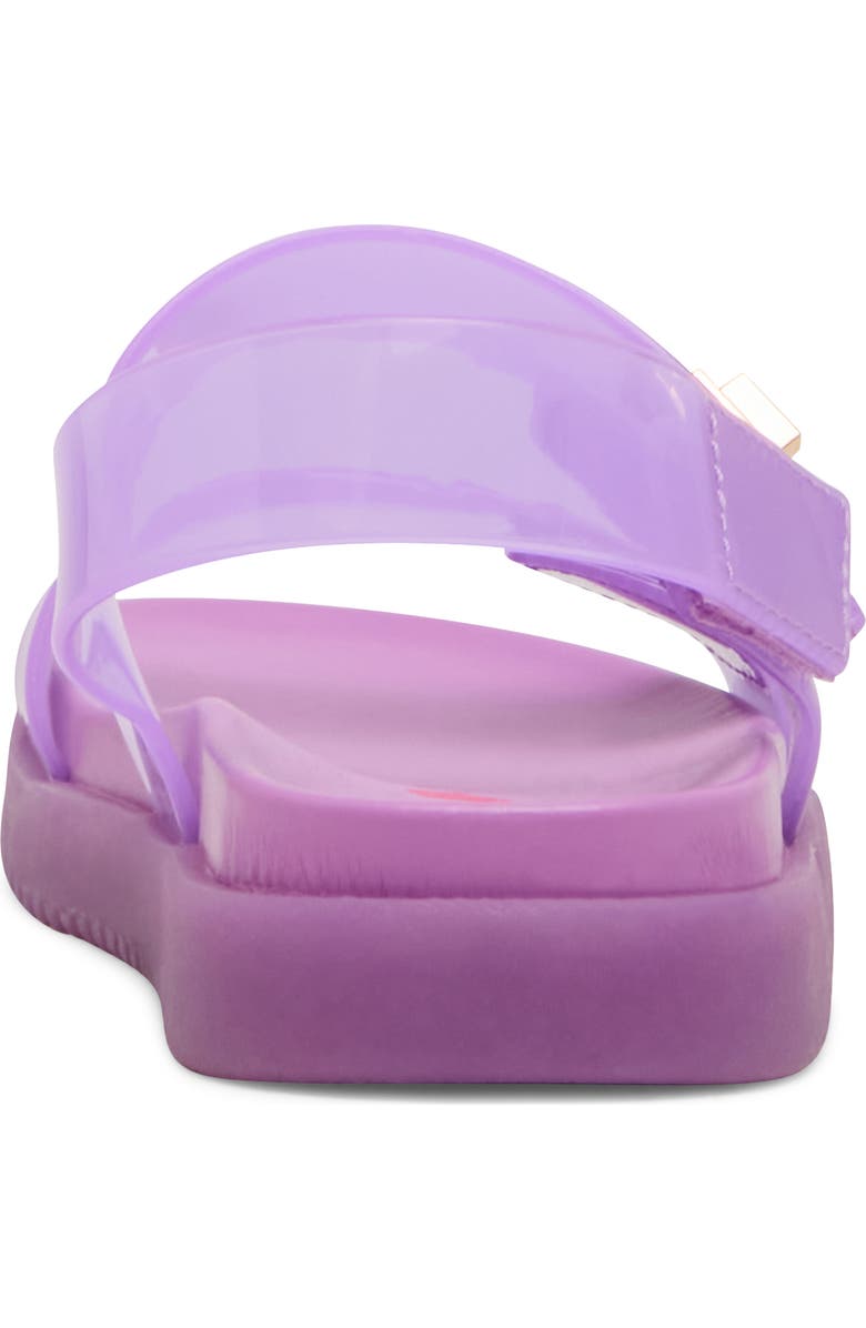 Steve Madden Kids' JMona Slingback Jelly Sandal, Alternate, color, Purple