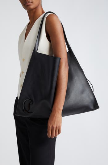 Christian Louboutin Le 54 Leather Drawstring Tote | Nordstrom