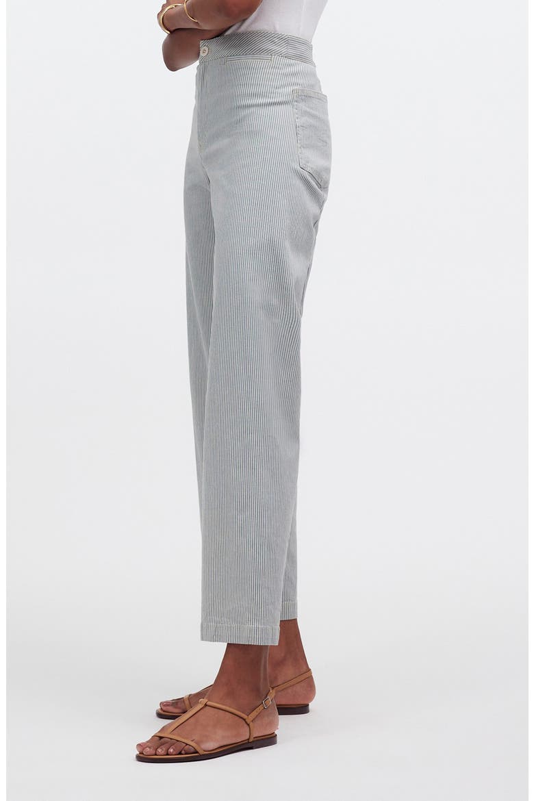 The Emmett Stripe Crop Wide Leg Pants, Alternate, color, FADED RIVER STRIPE