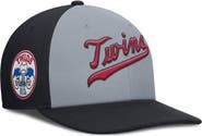 Nike Men's Nike Gray/Navy Minnesota Twins Pro Performance Snapback Hat
