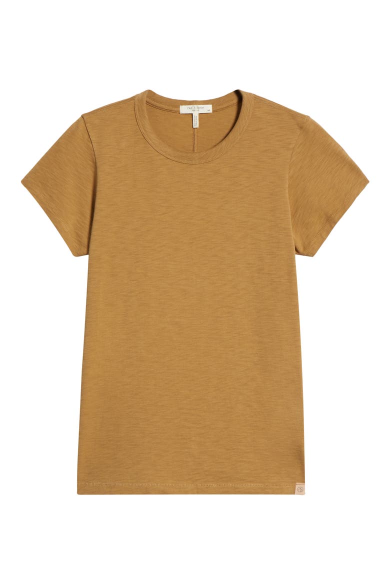 The Slub Organic Pima Cotton T-Shirt, Alternate, color, KHAKI