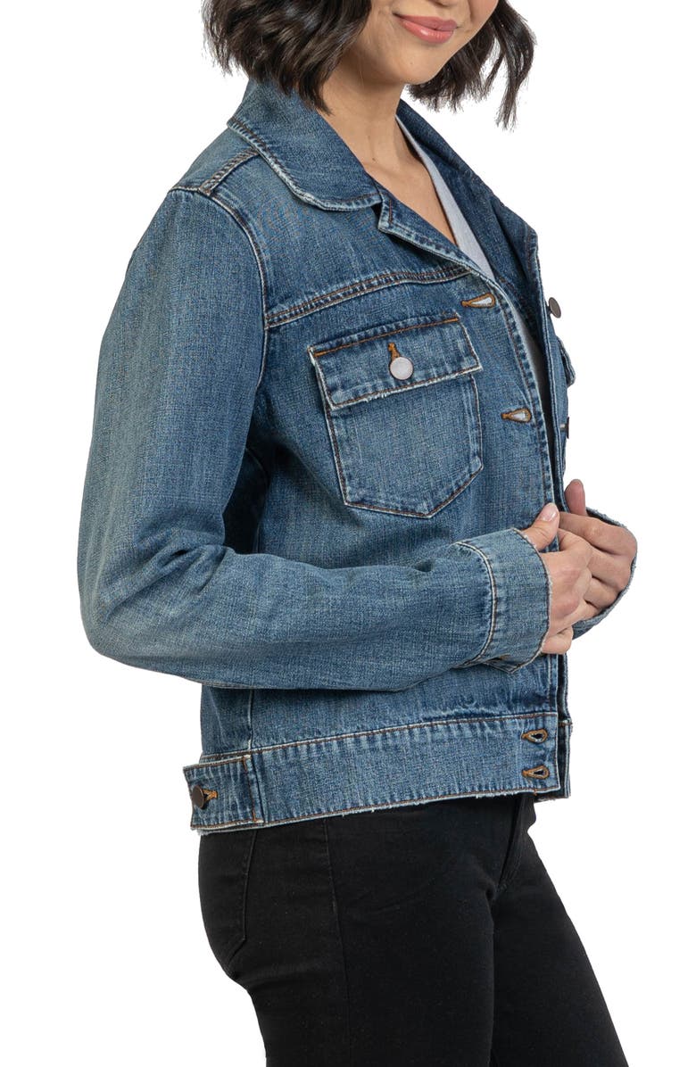 KUT from the Kloth Rita Denim Jacket, Alternate, color, 