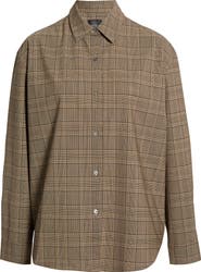 LESET Mia Oversized Plaid Shirt