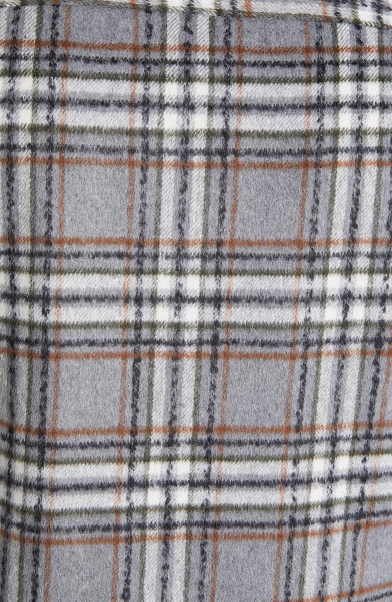 AllSaints Xanetta Plaid Shirt Jacket, Alternate, color, 