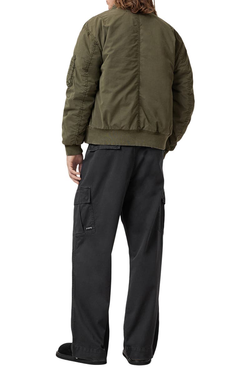 AllSaints Flynn Stretch Cotton Cargo Pants, Alternate, color, 