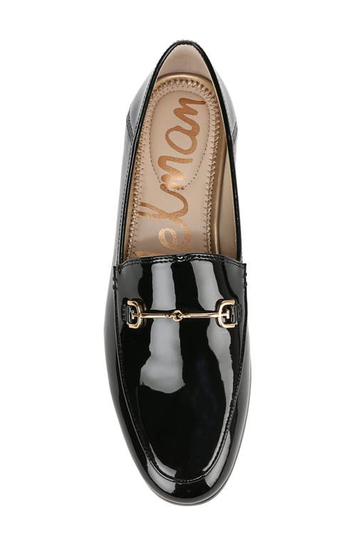 Shop Sam Edelman Loraine Bit Loafer In Black Patent