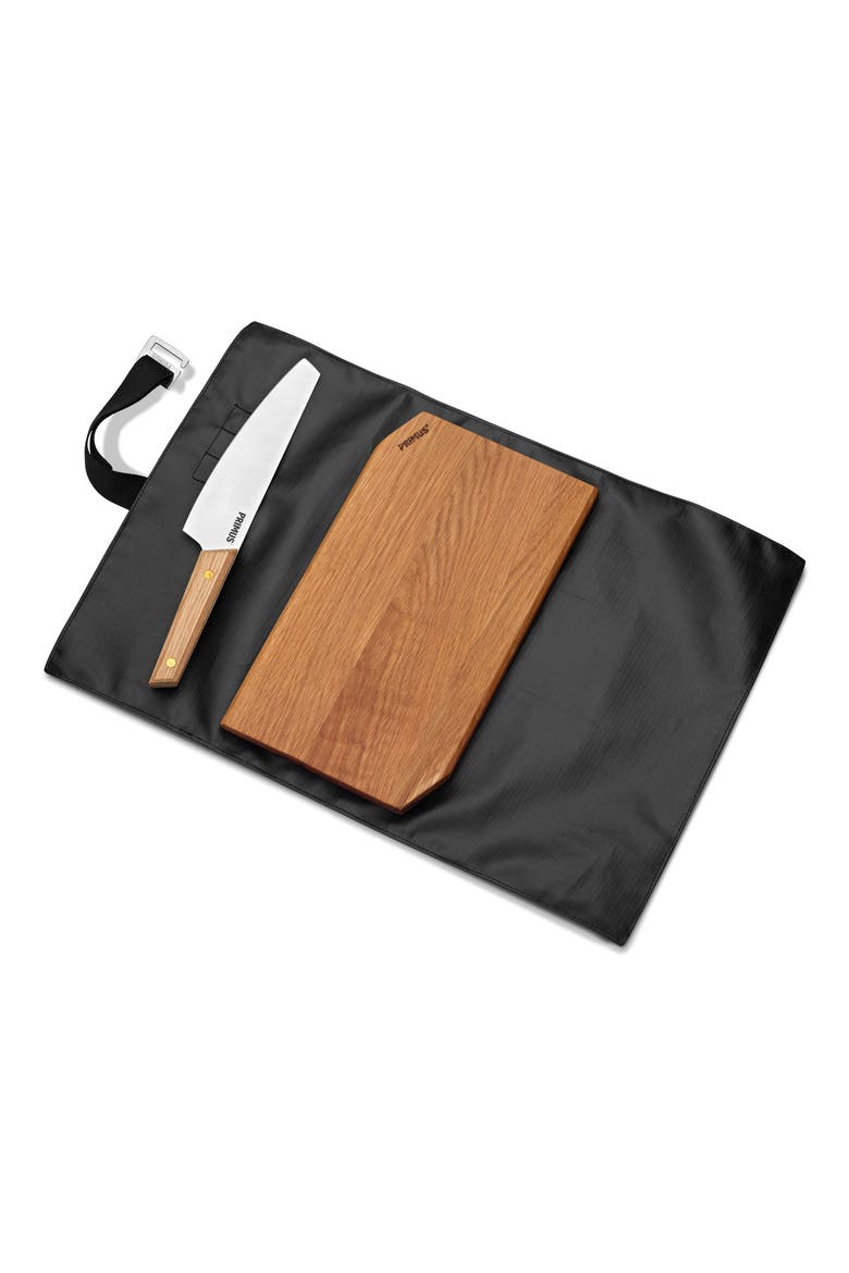 Campfire Cutting Set, Main, color, BLACK/ BROWN/ STAINLESS
