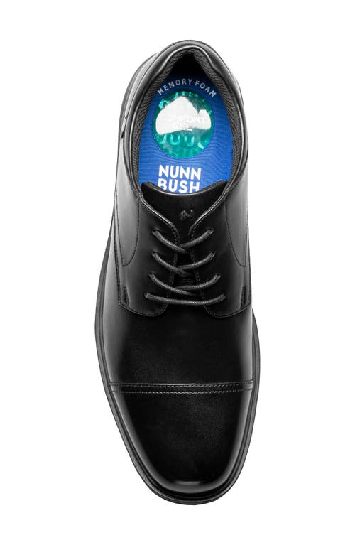 Nunn Bush Kore Pro Cap Toe Derby In Black