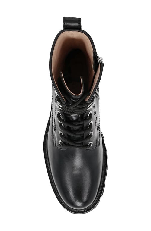 Frye Olivia Combat Boot In Black