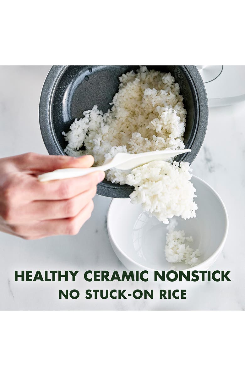 GreenPan Bistro 8-Cup Traditional Rice Cooker, Alternate, color, 