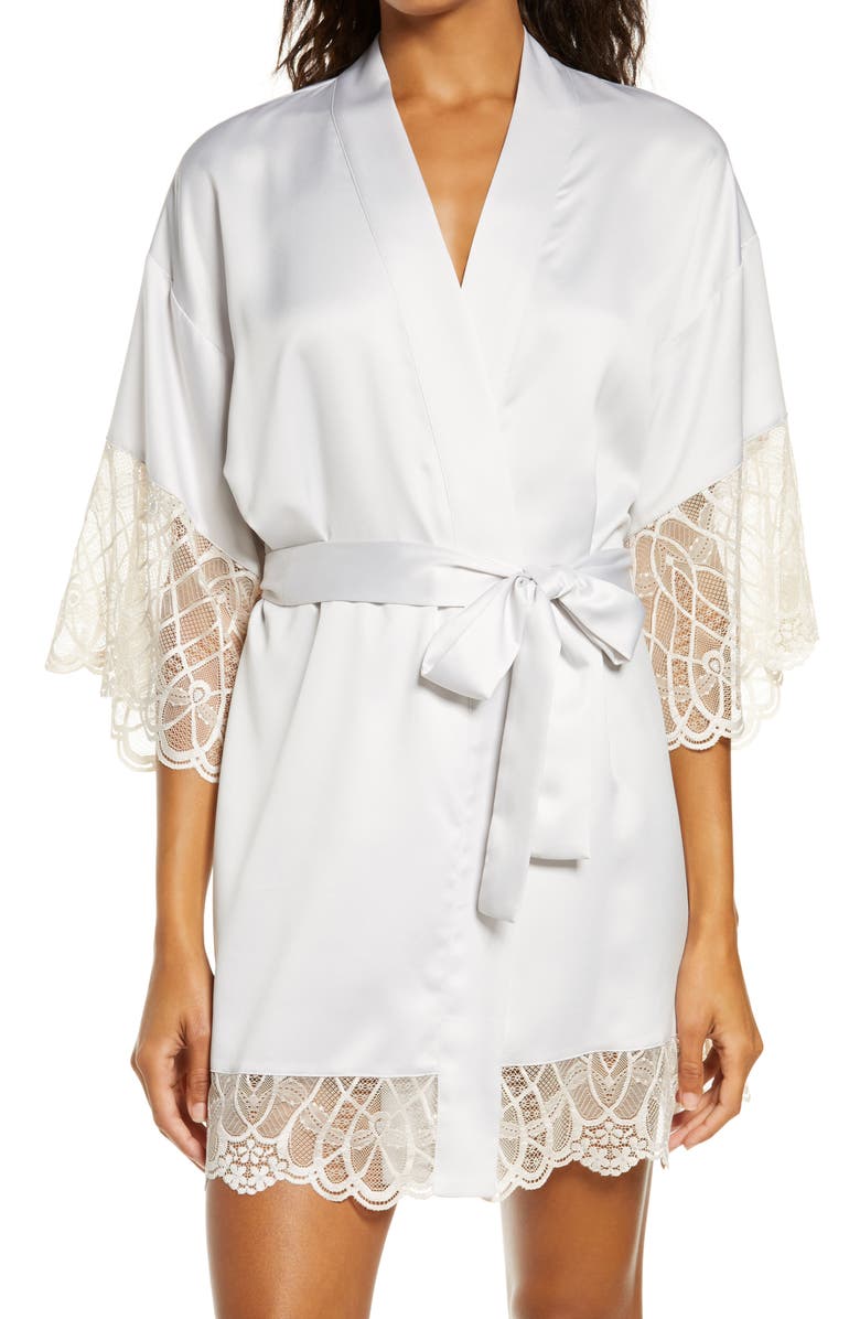 Flora Nikrooz Gabby Satin Robe, Main, color,