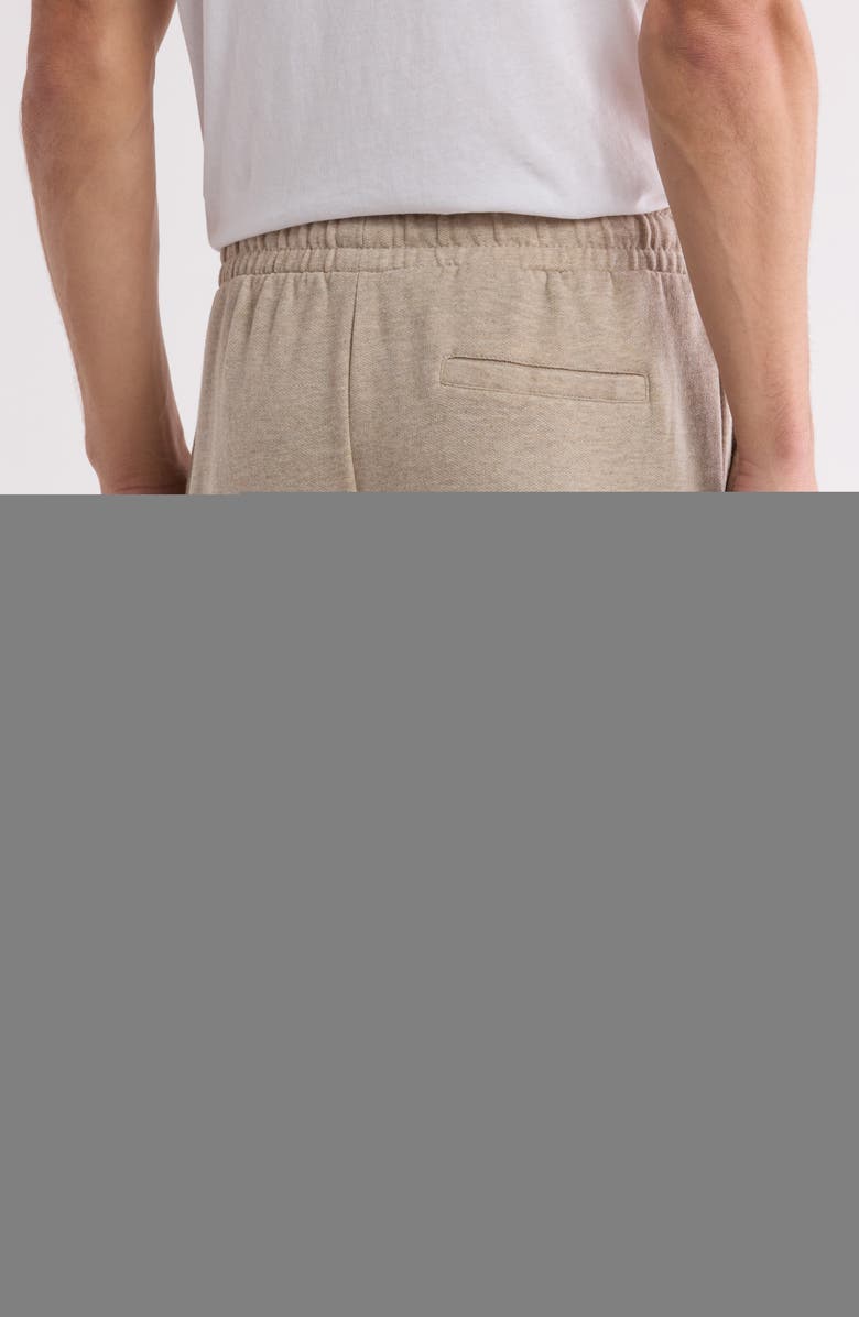 FLEECE FACTORY Core Fleece Shorts, Alternate, color, Heather Oatmeal
