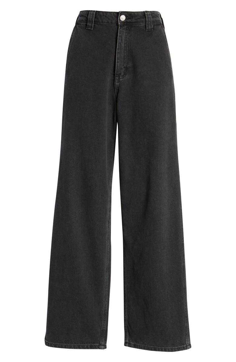 Lisa Says Gah Dylan High Waist Straight Leg Carpenter Jeans, Main, color, 