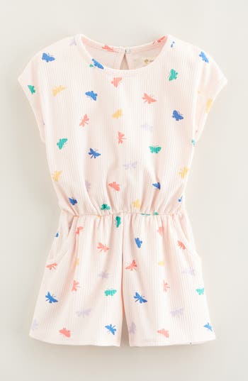 Tucker + Tate Kids' Print Rib Romper In Multi