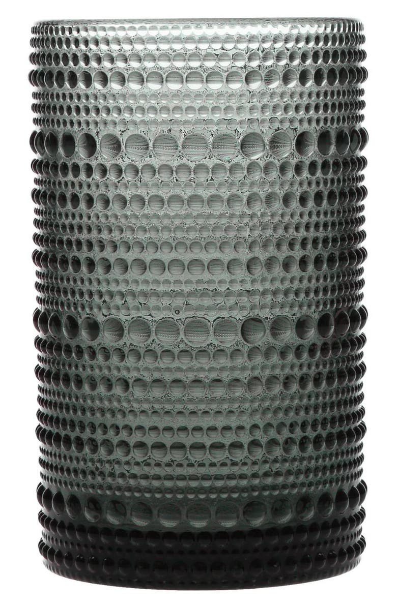 Fortessa Jupiter Set of 6 Iced Beverage Glasses, Main, color, Charcoal Grey