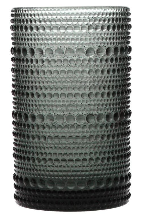 Fortessa Jupiter Set Of 6 Iced Beverage Glasses In Charcoal Grey