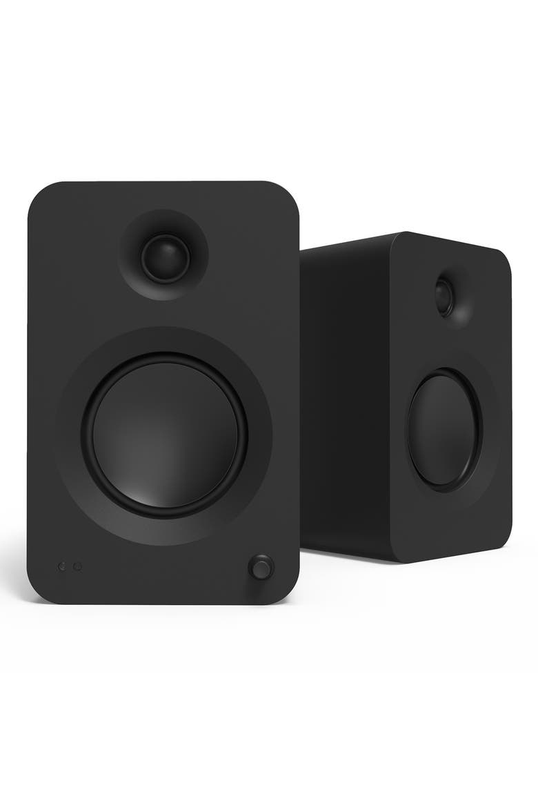 REN Powered Bluetooth Bookshelf Speakers - Pair, Main, color, Matte Black