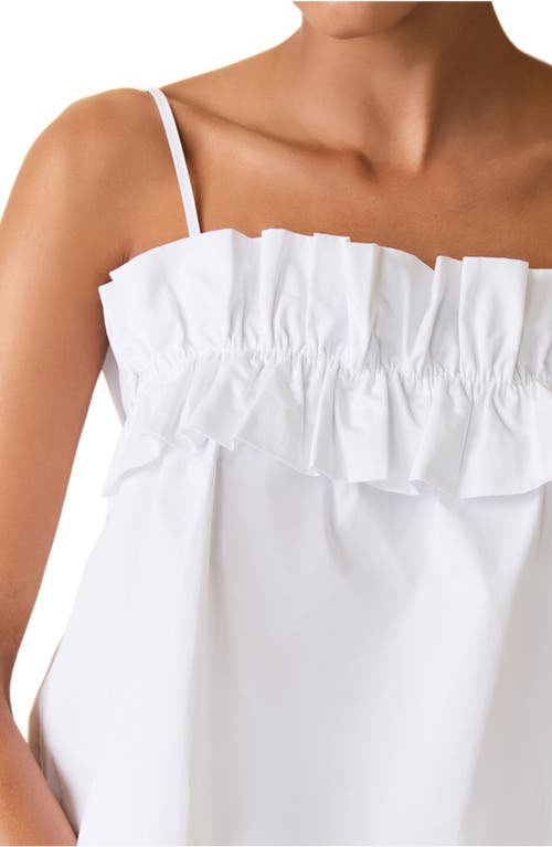 Solid & Striped The Sophie Cotton Ruffle Camisole