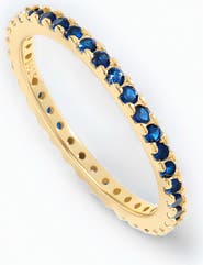 Mint & Lily December Birthstone Eternity Stacking Ring