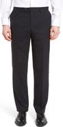 Berle Lightweight Plain Weave Flat Front Classic Fit Trousers