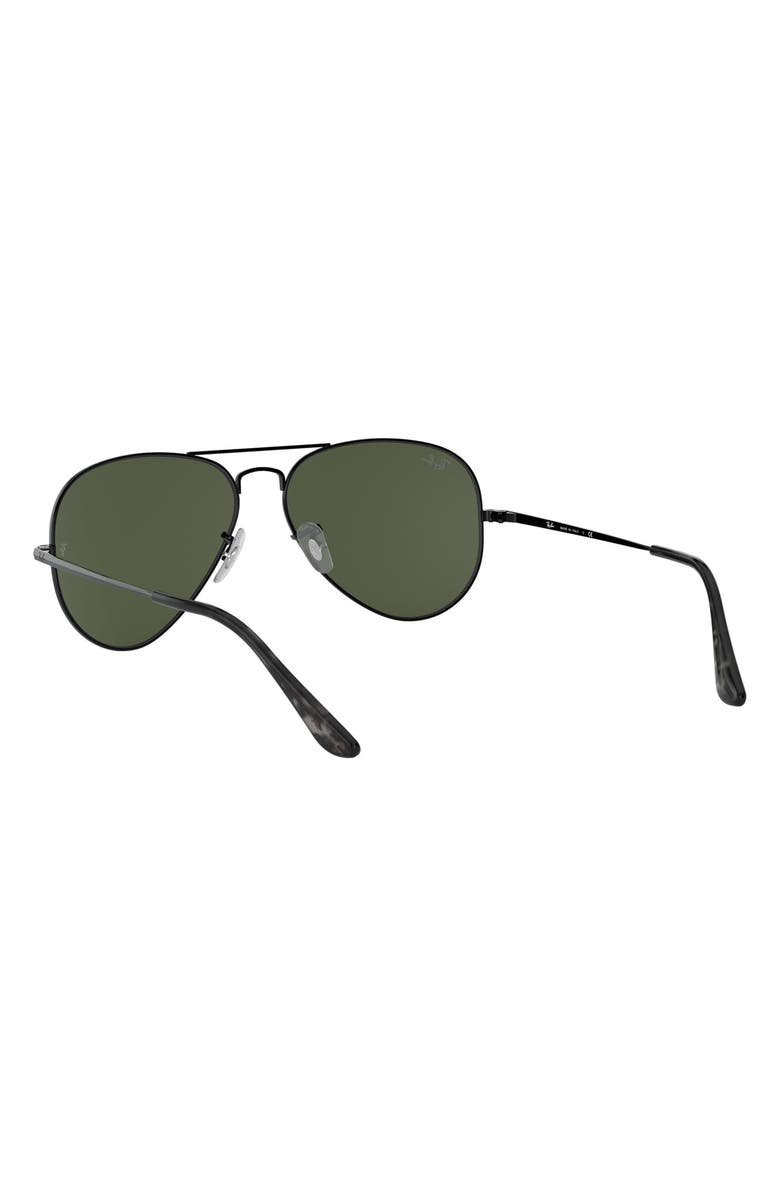 Ray-Ban Aviator Metal II 55mm Pilot Sunglasses, Alternate, color, 