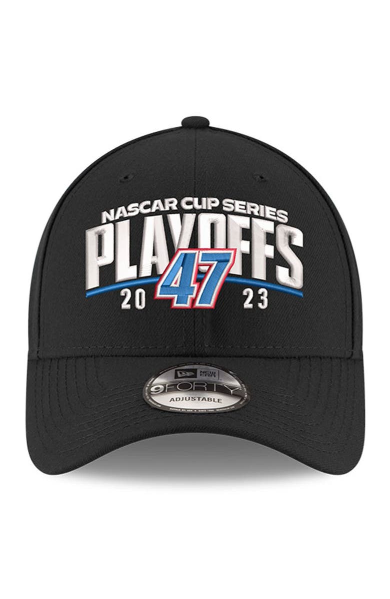 New Era Men's New Era  Black Ricky Stenhouse Jr. 2023 NASCAR Cup Series Playoffs 9FORTY Adjustable Hat, Alternate, color, 