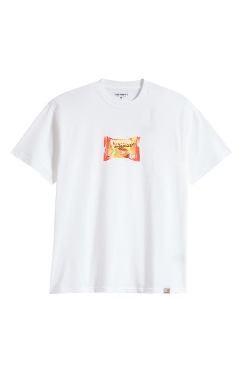 Road Side Snack Organic Cotton Graphic T-Shirt