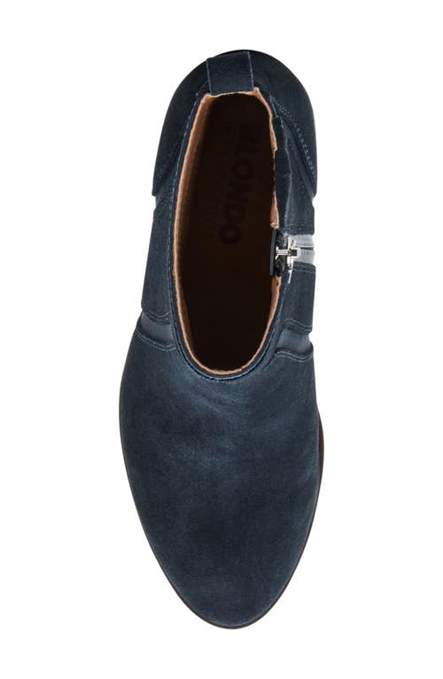 Blondo Raniah Waterproof Bootie In Navy Suede
