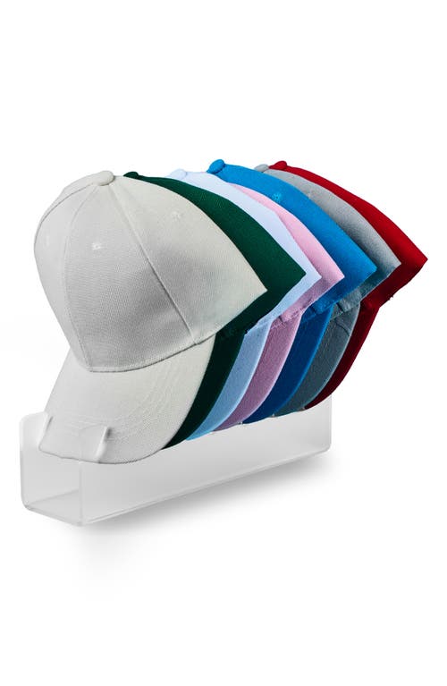 Core Home Acrylic Hat Organizer In Transparent