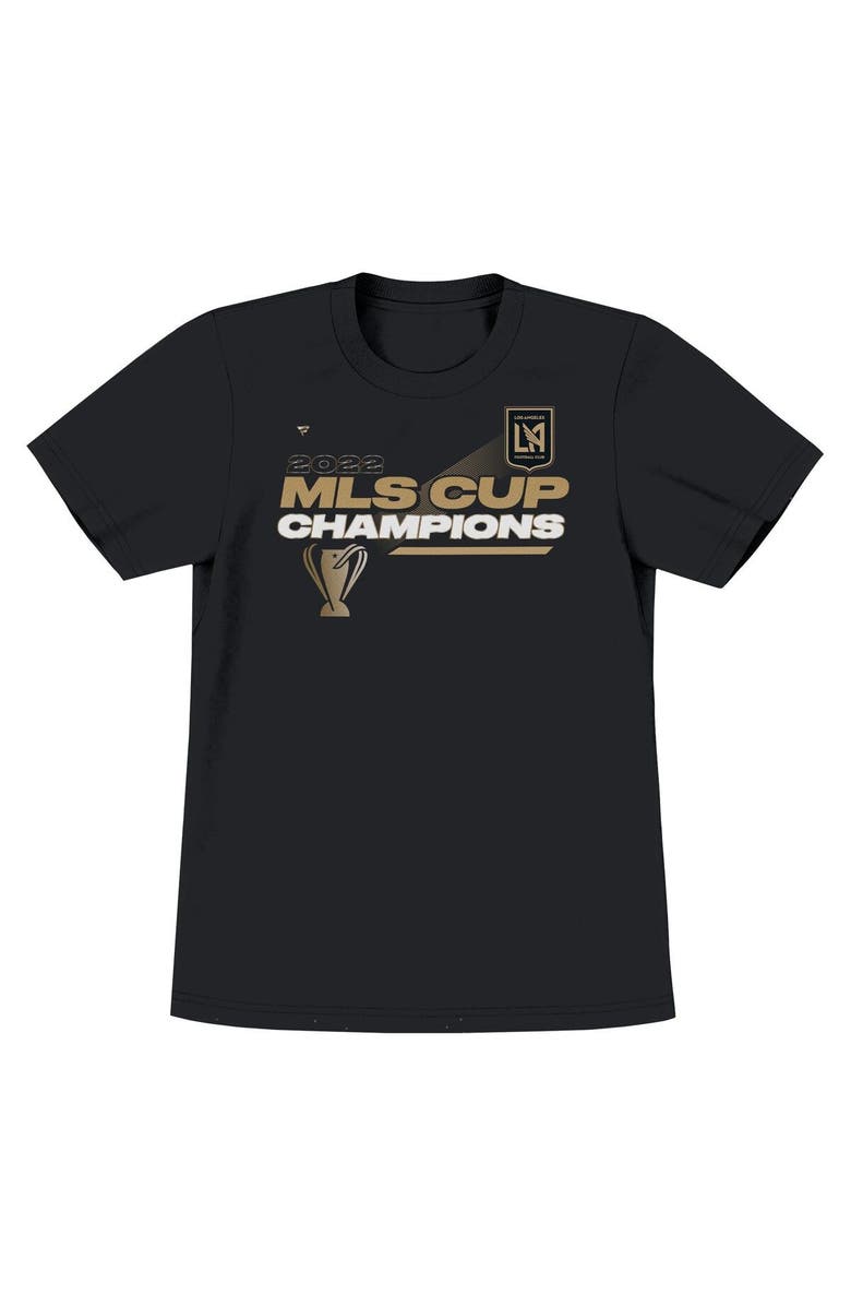 FANATICS Toddler Fanatics Branded Black LAFC 2022 MLS Cup Champions Locker Room T-Shirt, Alternate, color,