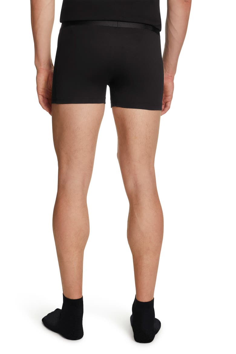 2-Pack Daily Comfort Cotton Blend Boxer Briefs, Alternate, color, BLACK