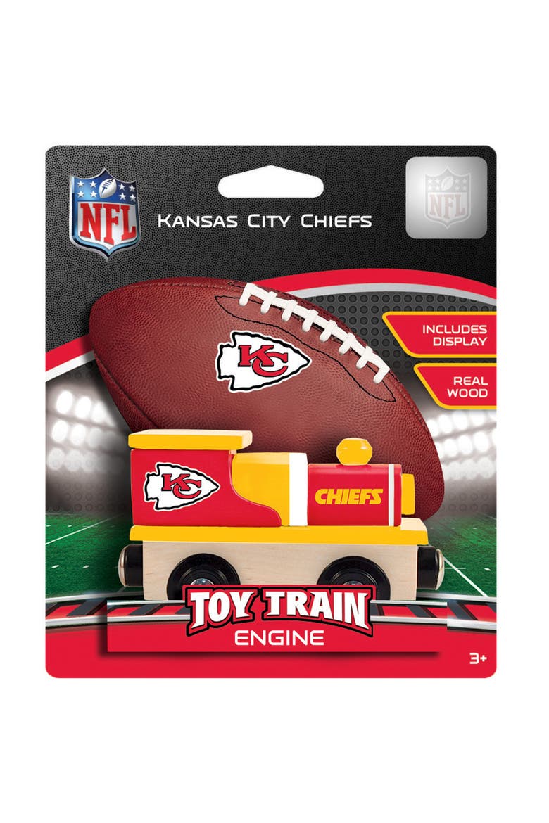 Kansas City Chiefs Toy Train Engine, Alternate, color, Multicolor