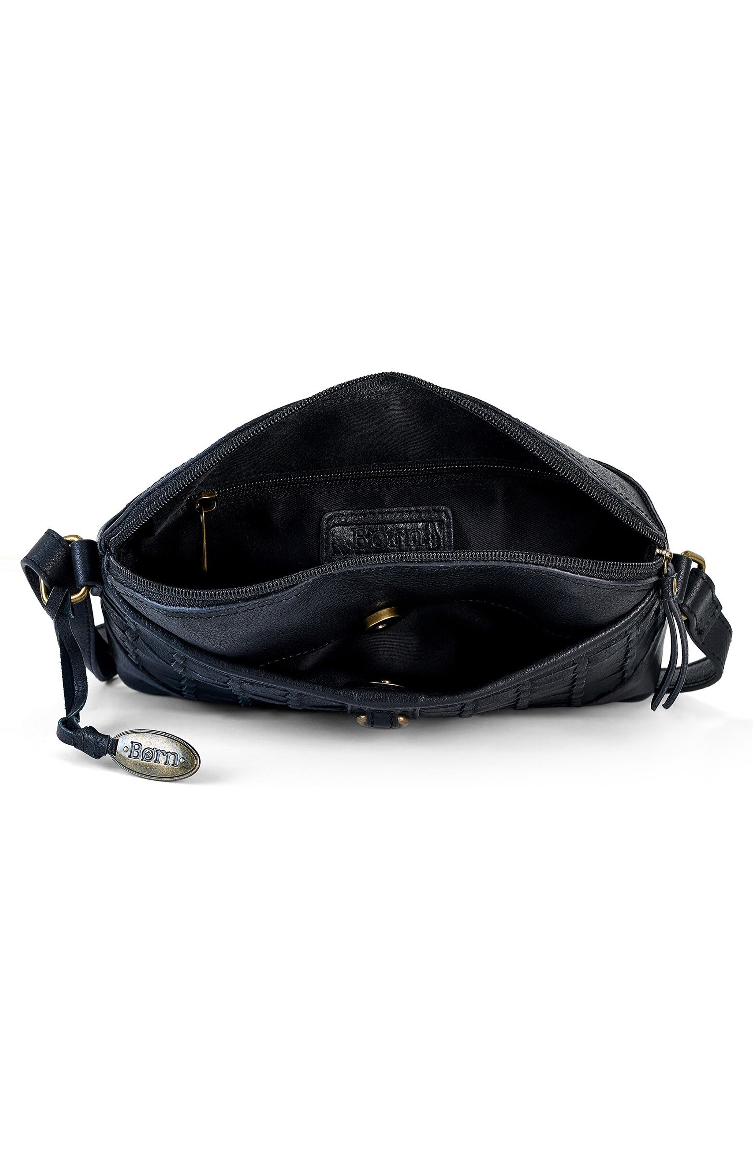 Børn Easton Leather Dome Crossbody Bag, Alternate, color, 