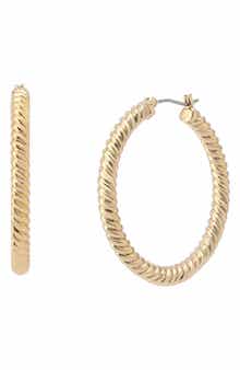 Rope Hoop Earrings