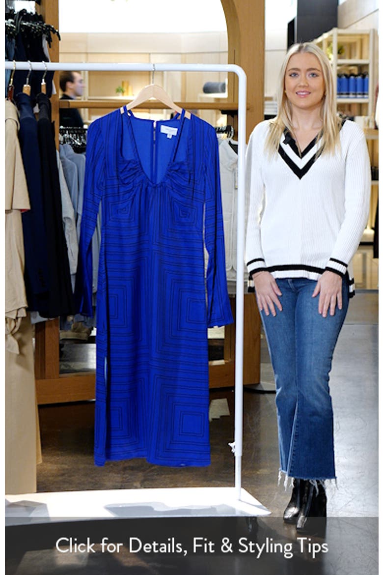 Vera Long Sleeve Midi Dress video