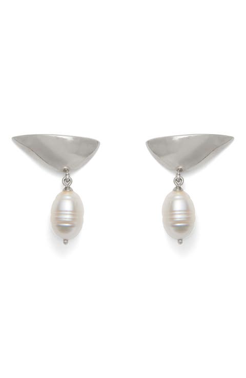 Freshwater Pearl Lobe Earrings