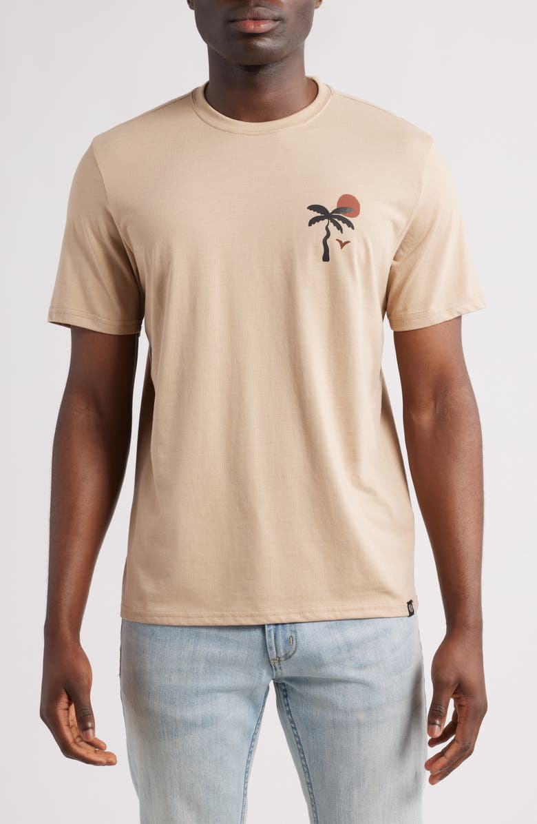 Threads 4 Thought Sway Days Soft Wash Cotton Blend Graphic T-Shirt, Main, color, Chai