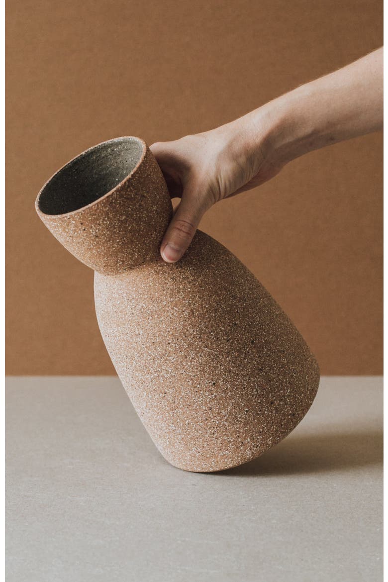 Reloj Vase, Alternate, color, Terracotta
